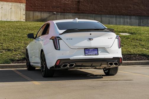 Summit White 2022 Cadillac CT4-V V-Series