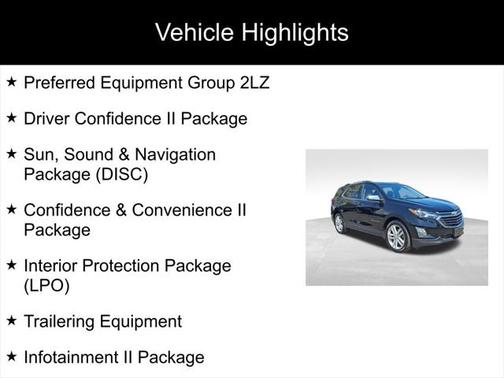 2019 Chevrolet Equinox Premier w/2LZ