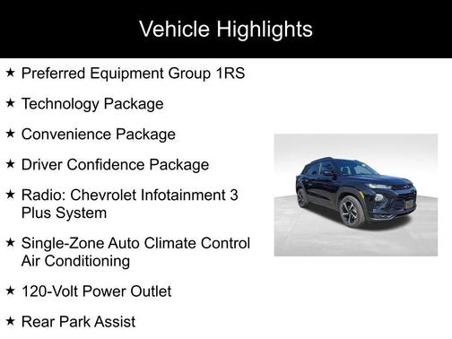 2022 Chevrolet Trailblazer RS