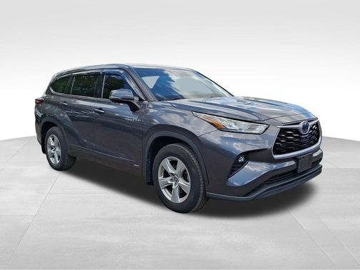 Magnetic Gray Metallic 2020 Toyota Highlander Hybrid LE