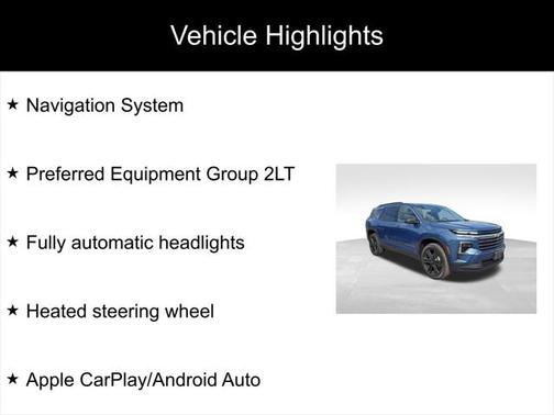 2025 Chevrolet Traverse LT