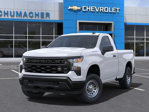 Summit White 2024 Chevrolet Silverado 1500 WT