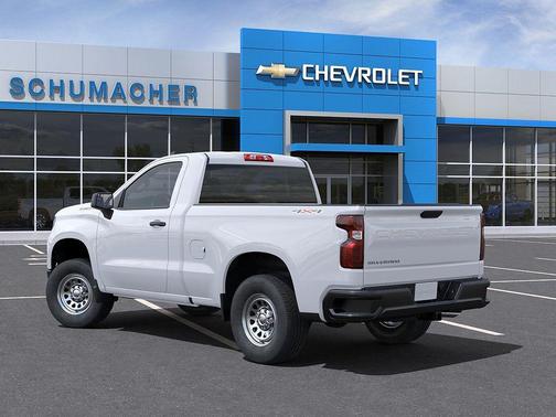Summit White 2024 Chevrolet Silverado 1500 WT