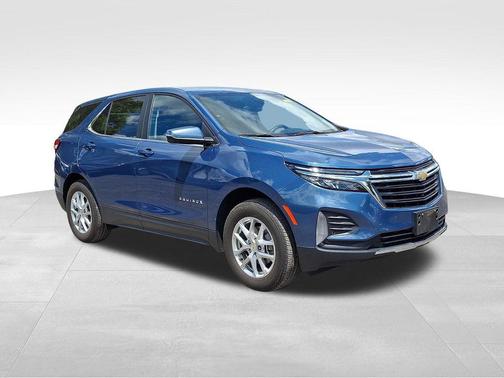 Lakeshore Blue Metallic 2024 Chevrolet Equinox 1LT