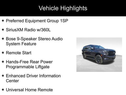 2023 Chevrolet Tahoe 4WD RST