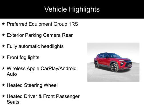 2022 Chevrolet Trailblazer RS