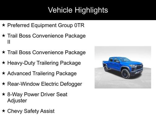 2023 Chevrolet Colorado Trail Boss