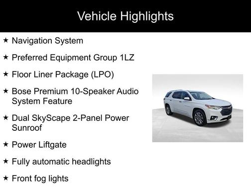 2020 Chevrolet Traverse Premier