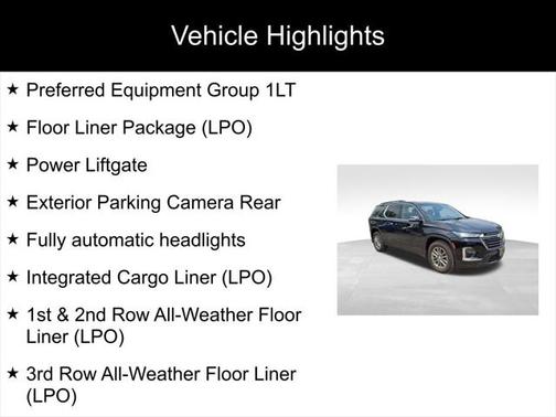 2023 Chevrolet Traverse LT Cloth