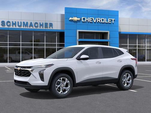Summit White 2026 Chevrolet Trax LS