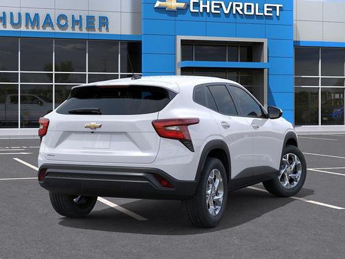 Summit White 2026 Chevrolet Trax LS