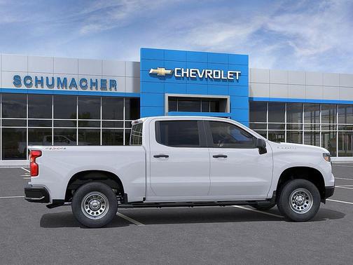 Summit White 2026 Chevrolet Silverado 1500 WT