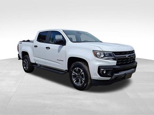 Summit White 2021 Chevrolet Colorado Z71