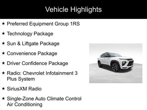 2021 Chevrolet Trailblazer RS