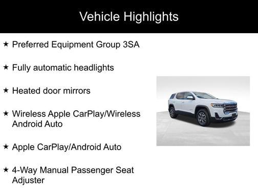 2023 GMC Acadia AWD SLE