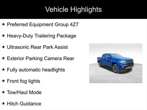 2022 Chevrolet Colorado Z71