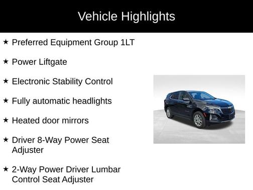 Mosaic Black Metallic 2024 Chevrolet Equinox 1LT