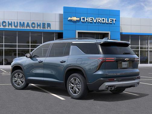 Lakeshore Blue Metallic 2026 Chevrolet Traverse LT
