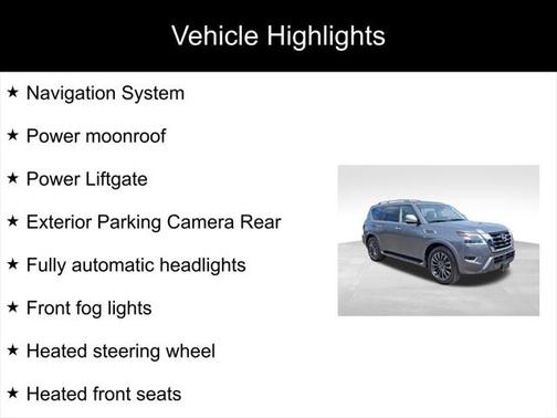 2022 Nissan Armada Platinum 4WD