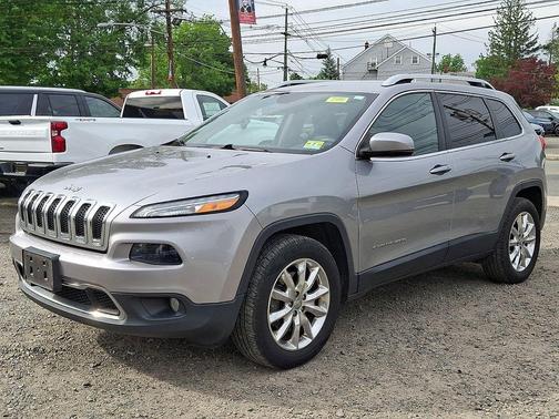 Billet Silver Metallic Clearcoat 2017 Jeep Cherokee Limited