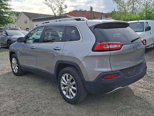 Billet Silver Metallic Clearcoat 2017 Jeep Cherokee Limited