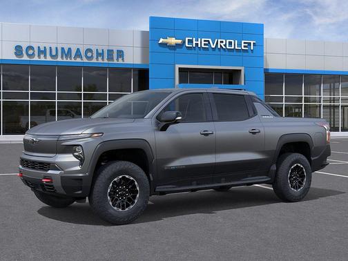 Magnus Gray Matte Metallic 2026 Chevrolet Silverado EV Trail Boss - Max Range 4WD