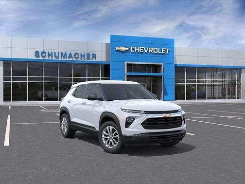 Summit White 2026 Chevrolet Trailblazer LS