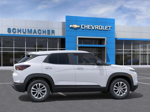 Summit White 2026 Chevrolet Trailblazer LS