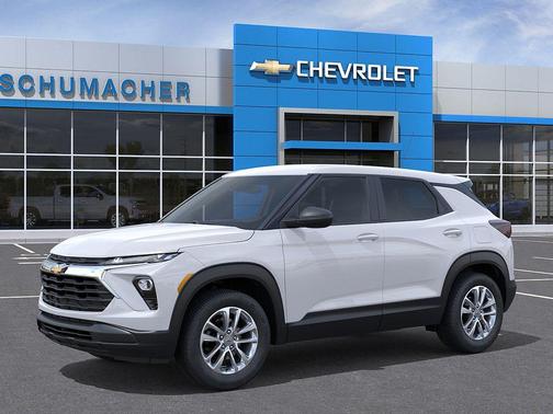 Summit White 2026 Chevrolet Trailblazer LS