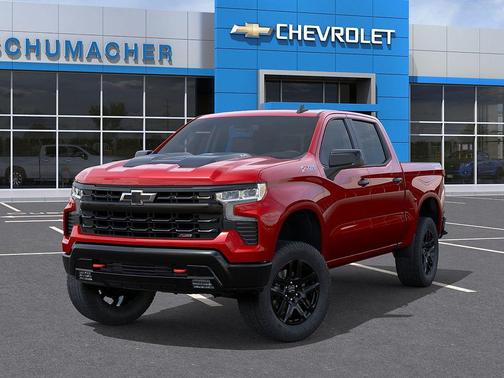 Radiant Red Tintcoat 2026 Chevrolet Silverado 1500 LT Trail Boss