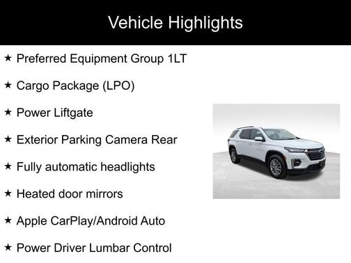 2024 Chevrolet Traverse LT Cloth