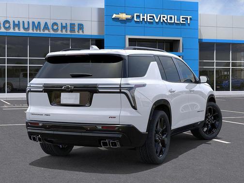 Polar White Tricoat 2026 Chevrolet Traverse RS