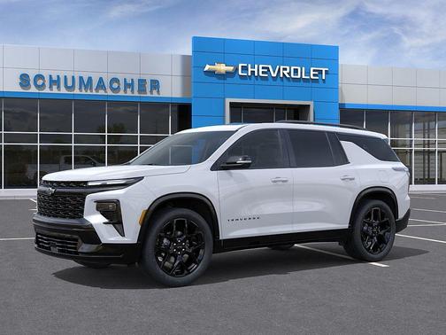 Polar White Tricoat 2026 Chevrolet Traverse RS