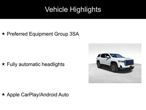 2020 GMC Acadia FWD SLE