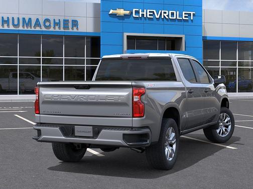 Sterling Gray Metallic 2026 Chevrolet Silverado 1500 Custom