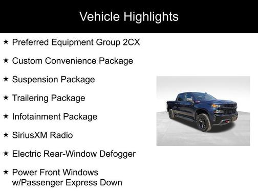 2021 Chevrolet Silverado 1500 Custom Trail Boss