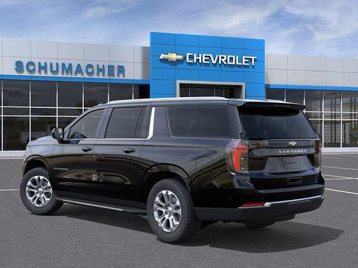 Black 2026 Chevrolet Suburban LS