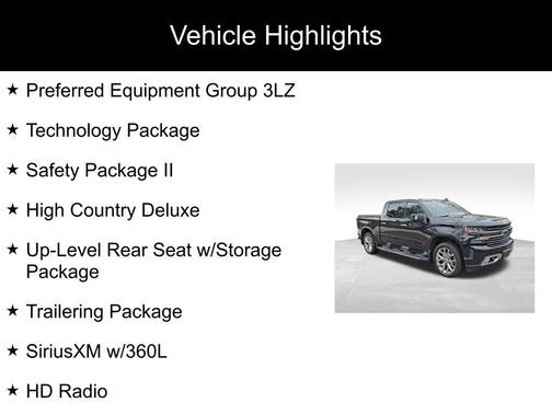 2020 Chevrolet Silverado 1500 High Country