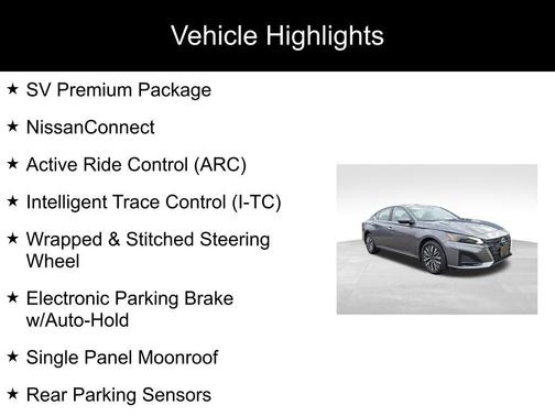 2024 Nissan Altima 2.5 SV