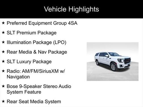 2021 GMC Yukon XL SLT