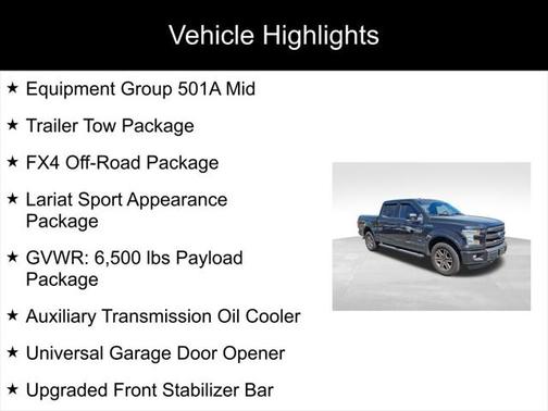 2015 Ford F-150 Lariat