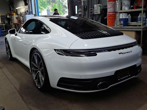 White 2021 Porsche 911 Carrera 4S