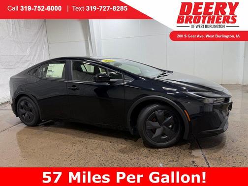 Midnight Black Metallic 2026 Toyota Prius LE
