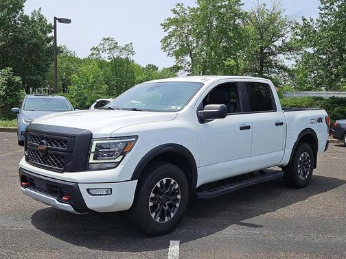 Glacier White 2021 Nissan Titan PRO-4X