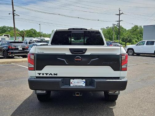 Glacier White 2021 Nissan Titan PRO-4X