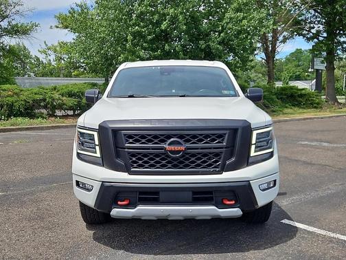 Glacier White 2021 Nissan Titan PRO-4X