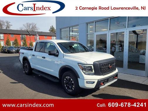 Glacier White 2021 Nissan Titan PRO-4X