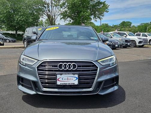 Monsoon Gray Metallic 2018 Audi A3 2.0T Tech Premium