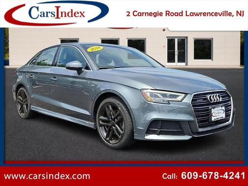 Monsoon Gray Metallic 2018 Audi A3 2.0T Tech Premium