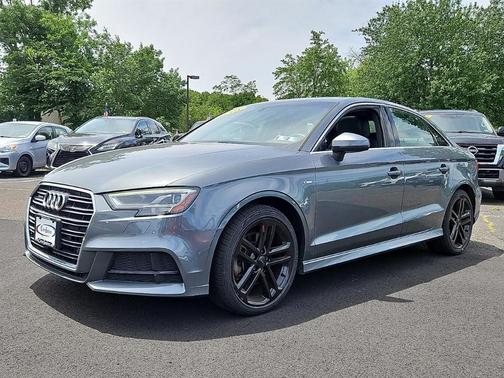 Monsoon Gray Metallic 2018 Audi A3 2.0T Tech Premium